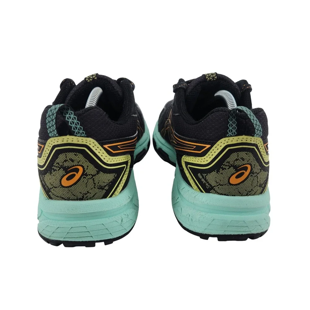Asics Gel-Venture 7 Womens 8.5W Black Mint Trail Running Shoes 1012A477 Wide